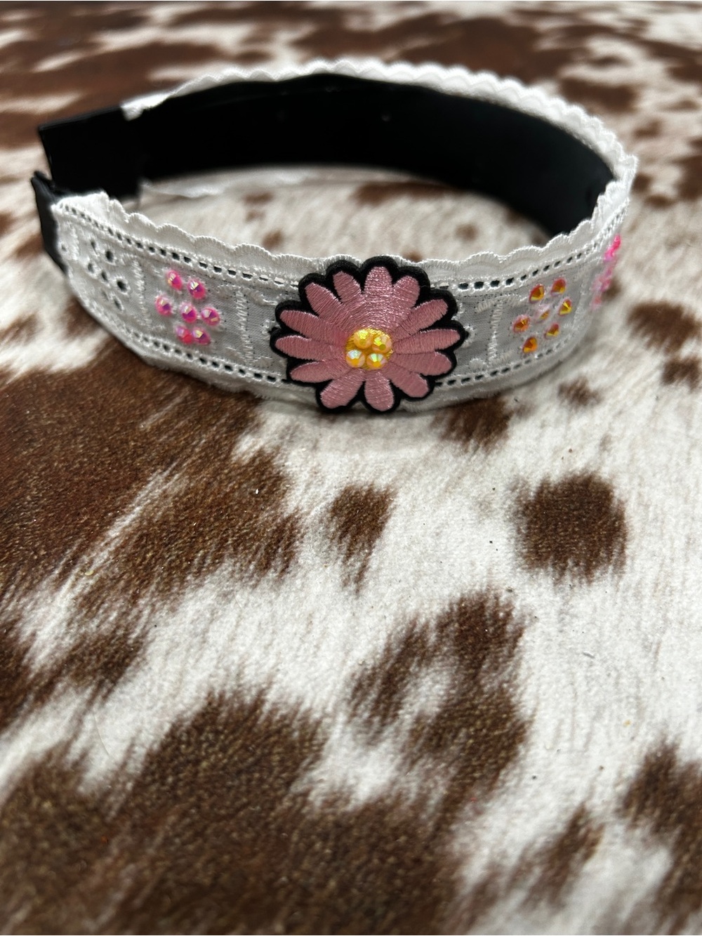 One of a kind headband handmade brand new